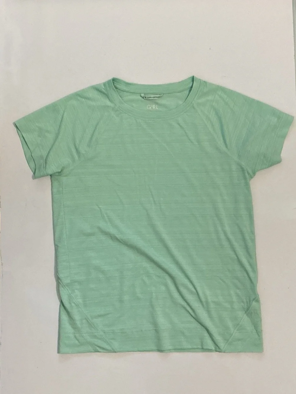 Athleta Girl Catching Rays UPF Tee Mint Green Size L/12 NWOT